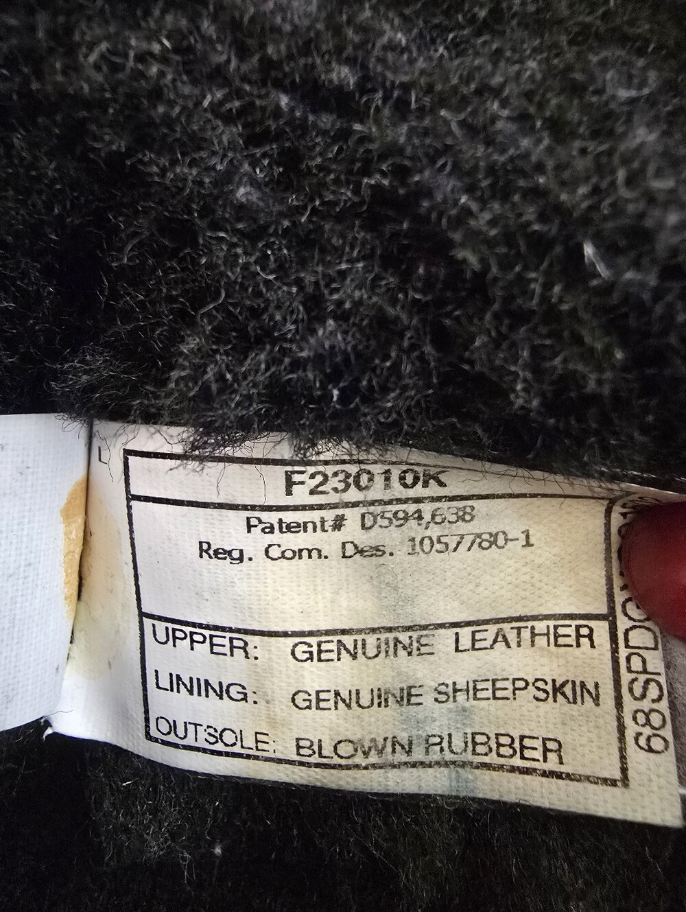 UGG Australia Classic Short Black Suede Sheepskin Boots Womens Size 8 - Picture 8 of 8